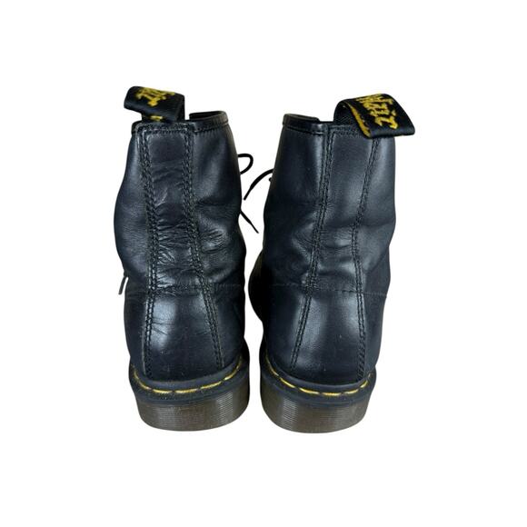 Dr. Martens 1460 Black Leather Lace Up Combat Boots Size US 9 Men / 10 Women - Picture 6 of 7